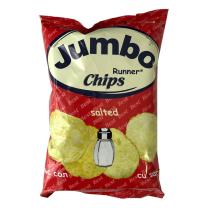 Jumbo-Chips Salz 75 g. 25 Stück im Karton