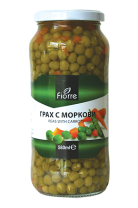 Fiore Peas with carrots 570 g 6 pcs./st.