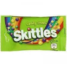 Конфеты Skittles Crazy Sours 38 г 14 шт/кор