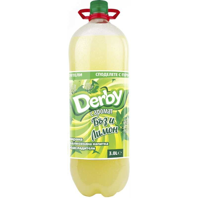 Derby 3 l Elderberry and lemon 4 pcs./stack