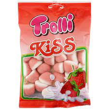 Jelly candy Trolls 100 g KISS 22 pcs/box