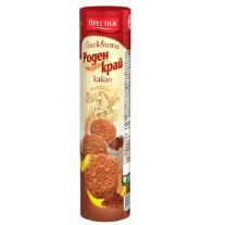 Biscuits Roden Krai with cocoa 170 g. 36 pcs/box