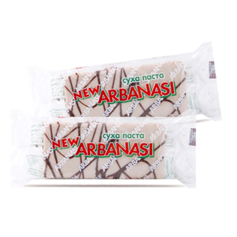 Dry pasta Arbanasi white 65 g 28 pcs/box (price per box)