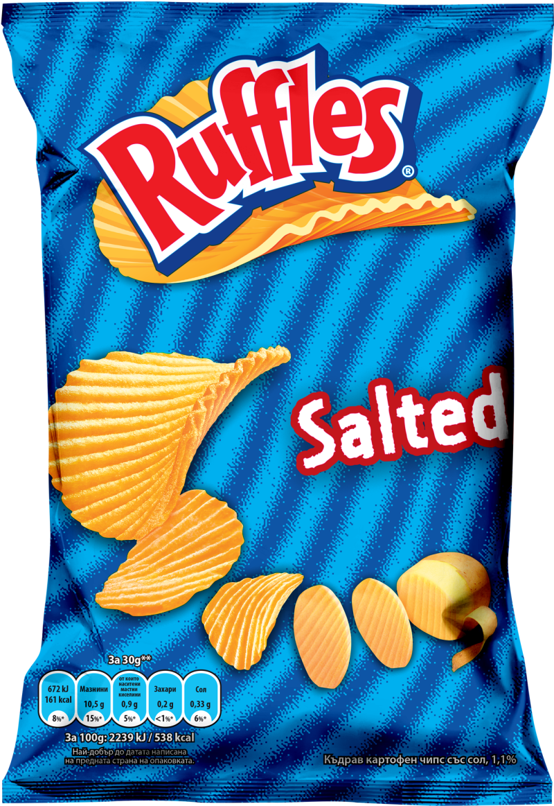 Chips Raffles 155 g Salz 20 Stück/Karton