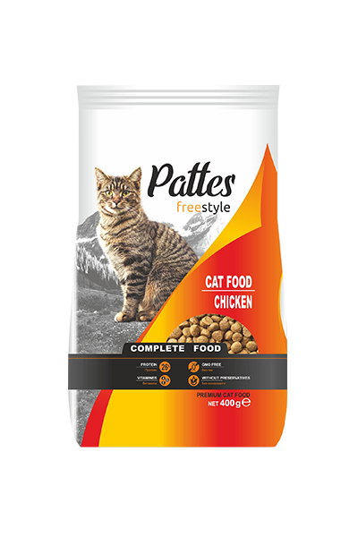 Patis Trockenfutter für Katzen Huhn 200 g 40 Stk./St.