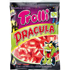 Geleebonbons Trolle 100 g Dracula 12 Stück/Karton