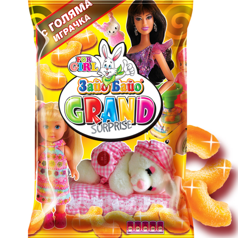 Tavşan Bayo Grand girl 100g 6 adet.