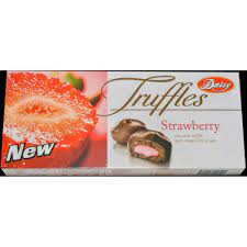 Truffles strawberry Daisy 200 g 20 pcs/case