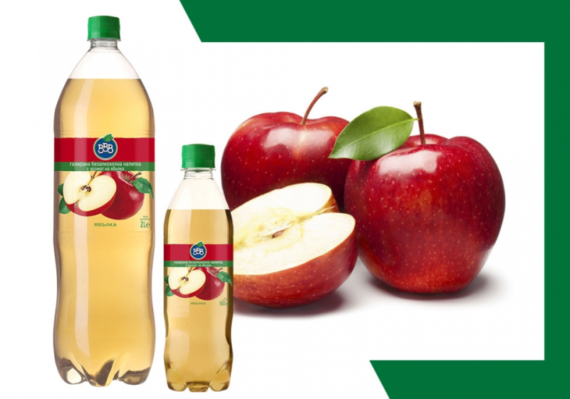 BBB Apple 2 l Carbonated drink 6 pcs/stack