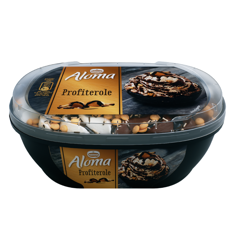 Aloma Profiterol-Eis 6*900 ml