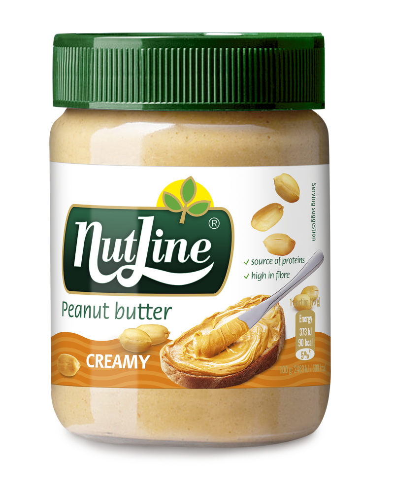 Fıstık ezmesi Nutline krem 340 gr 8 adet/kutu