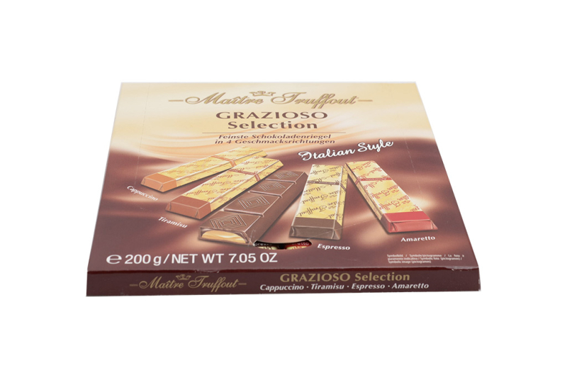 Chocolate candies Grazioso selection 200 g/25 pcs/case