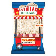 Clover Popcorn with butter and salt 60 g 15 pcs/stack