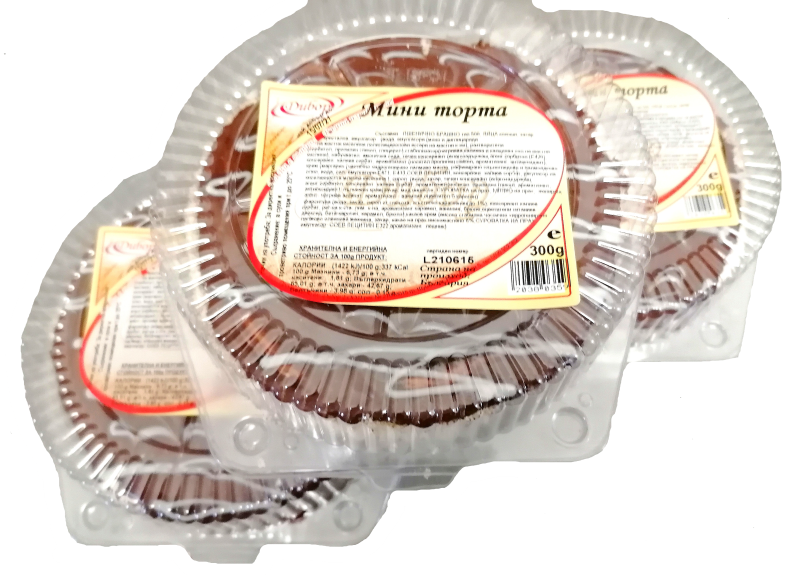 Dibor Mini-Kuchen 300 g 9 Stück/Karton