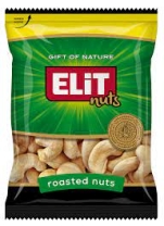 Elite Roasted Cashews 70 g 20 pcs/stack