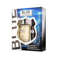 Set Lucky Blue the chance Deo+TV male 12 pcs/box