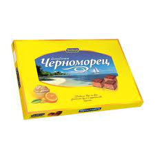 Chocolate candies Chernomorets small 94 g/36 pcs./box