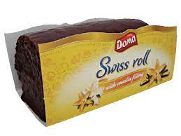 Roll Doma vanilla 115g. glaze 12 pcs./case