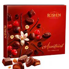 Pralinen Roshen Assorted Elegant Milk 145g