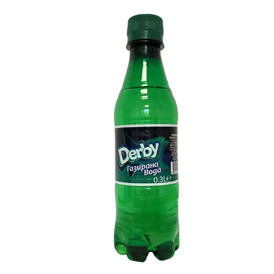 Derby 0.300 l. Carbonated water 12 pcs./stack