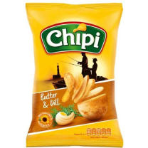 Chipi cips Tereyağı ve rezene 120 gr. 10 adet/kutu.