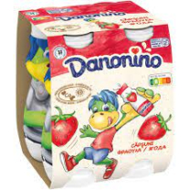 Danonino Strawberry Drink 4 pcs x 100 g /price for 4 pcs/