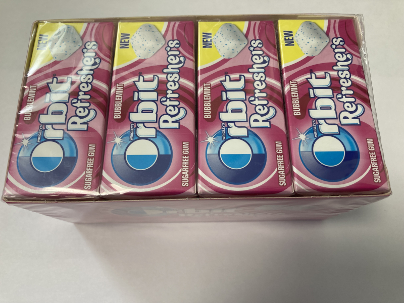 Orbit Crystal Bubblemint 16 box/stack