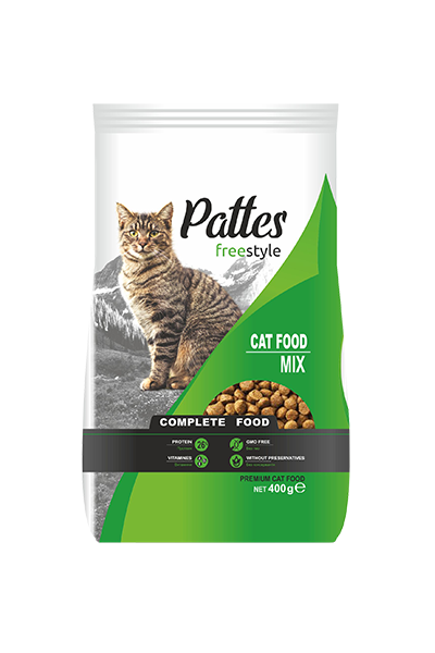 Patis Dry food for cats mix 400 g 20 pcs./st.