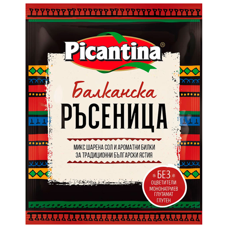 Pikantina Balkan rasenitsa 60g 24 pcs.