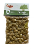 Зеленые оливки с орегано 250 г вакуум