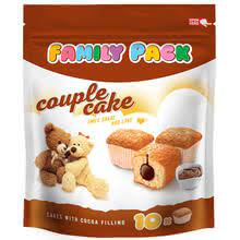 Cupcake Kapple cake with cocoa Family 200 g 9 pcs./box